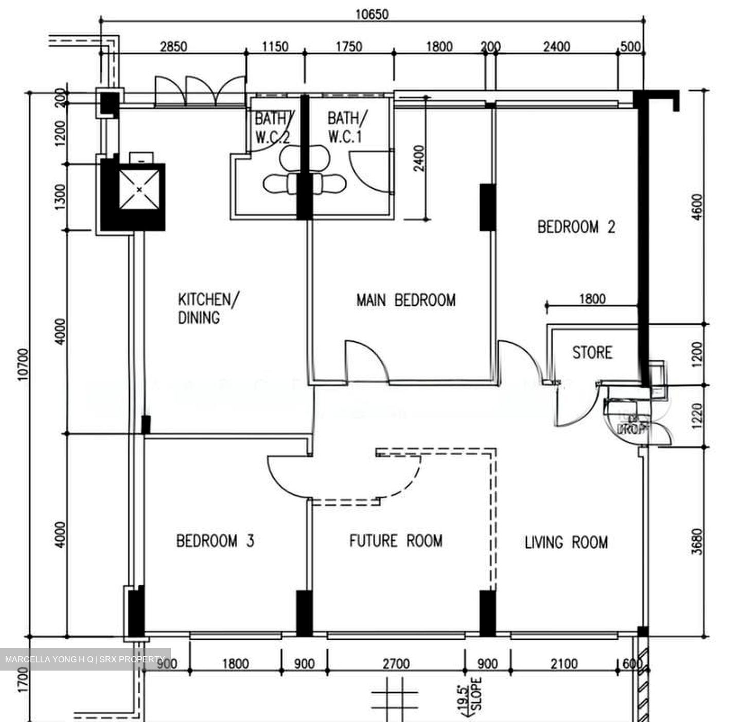 Blk 554 Hougang Street 51 (Hougang), HDB 4 Rooms #579772161